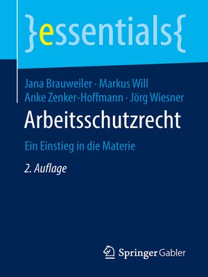 cover image of Arbeitsschutzrecht